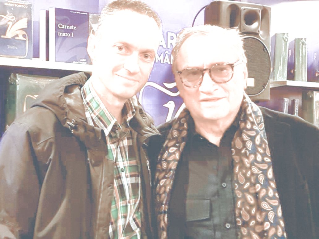 George Corbu Jr. şi Dinu Flămând la Gaudeamus 2019